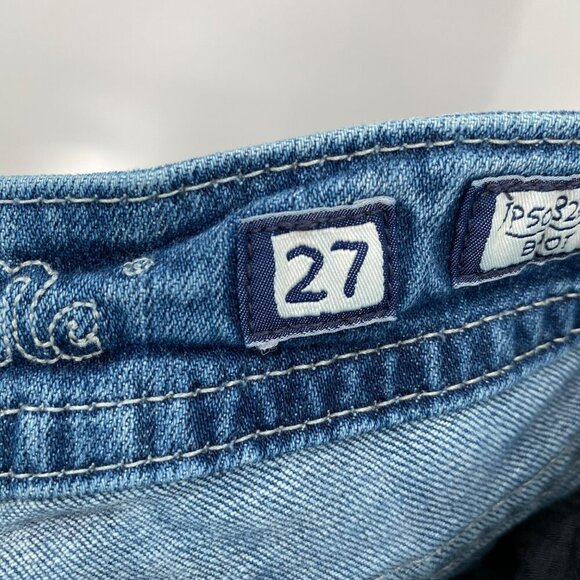 Miss Me Boot Cut Jeans Blue Women's Size 27 - Picture 8 of 12